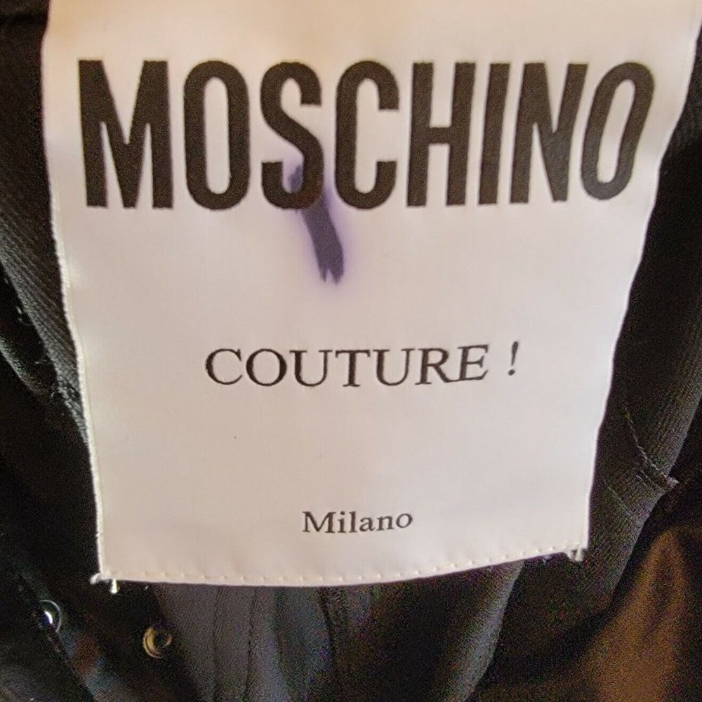 Moschino Mini Skirt / Shorts With Pleated Apron, Women's Size US 2 - Picture 8 of 9